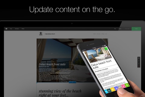 XPRS - Edit your site on the go. screenshot 3