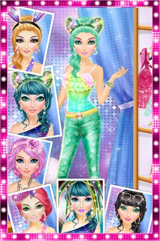 My Party Makeup Salon - Celebrity Face Makeover & Summer Fashion Dress Up for Beach Dance Party screenshot 2
