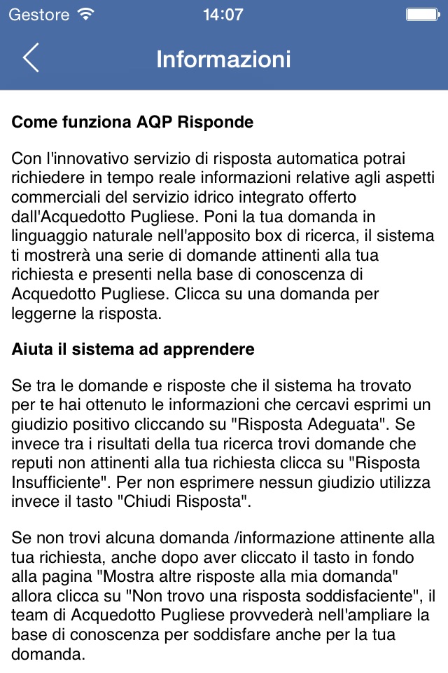 AQP Risponde screenshot 4