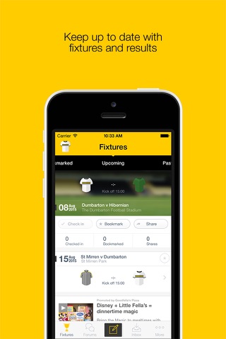 Fan App for Dumbarton FC screenshot 3