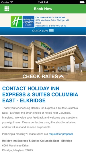 Holiday Inn Express Columbia East Elkridge(圖3)-速報App