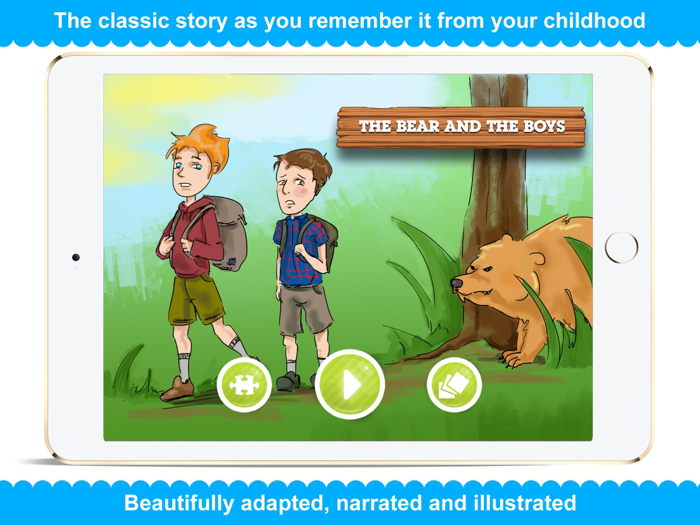 The Bear and the Boys - Narrated classic fairy tales and stories for children