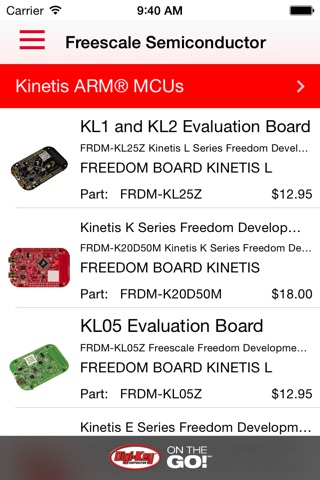 NXP & Digi-Key ON-THE-GO!℠ – Electronics Solutions screenshot 3