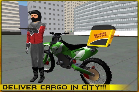 Motorcycle Cargo Delivery Boy 3D Simulator screenshot 4