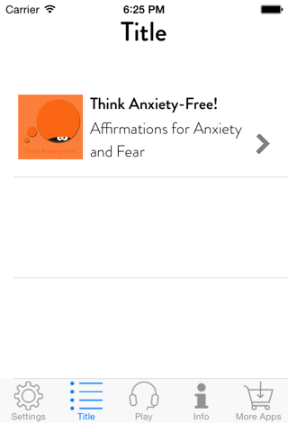 Think Anxiety-Free! Affirmationen gegen Angst screenshot 2