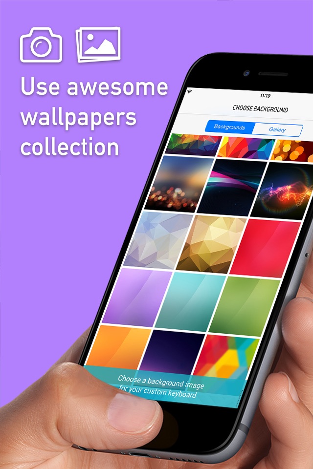 Wallpapers For Keyboard – Personalize Keyboard With Photos From Your Camera Roll screenshot 2
