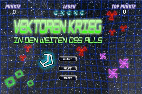Vektoren Krieg in den weiten des Alls - náhled