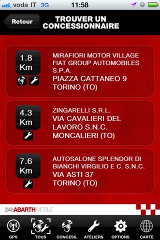 Abarth 24H Mobile screenshot 2