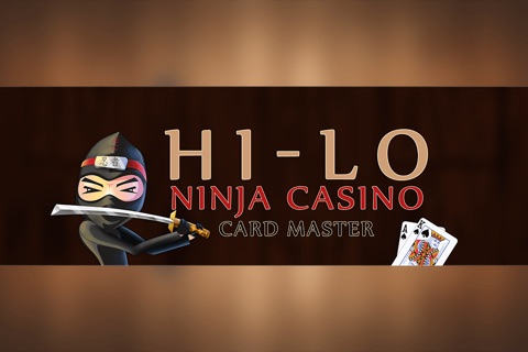 HiLo Ninja Casino Card Master Pro - New card betting game screenshot 3