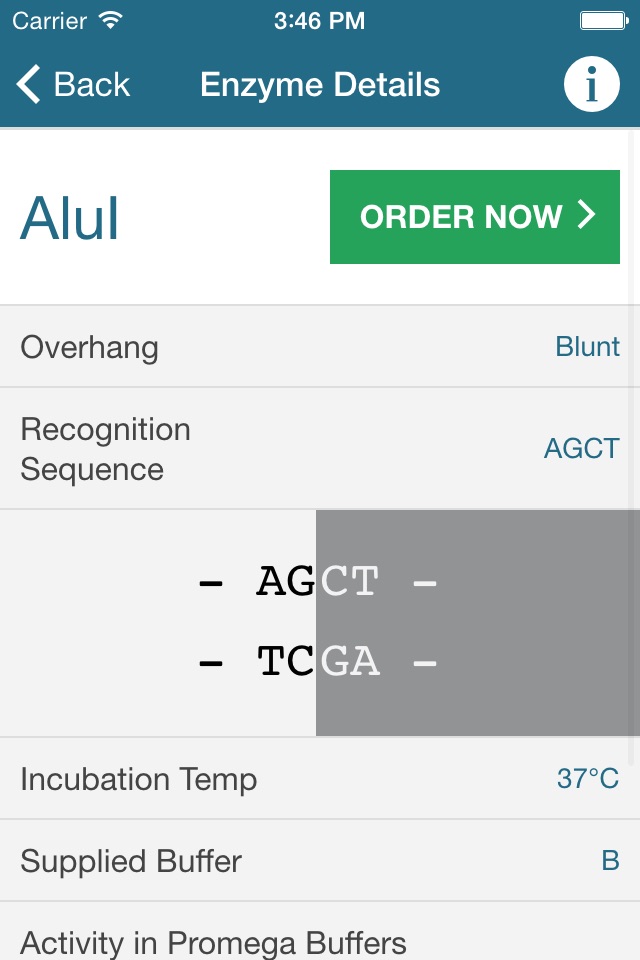 Restriction Enzyme Tool screenshot 3