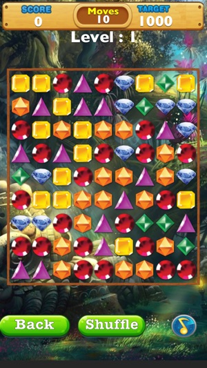 Jewel Charm World - Free Diamond Forest Match for Kids to Pl(圖3)-速報App