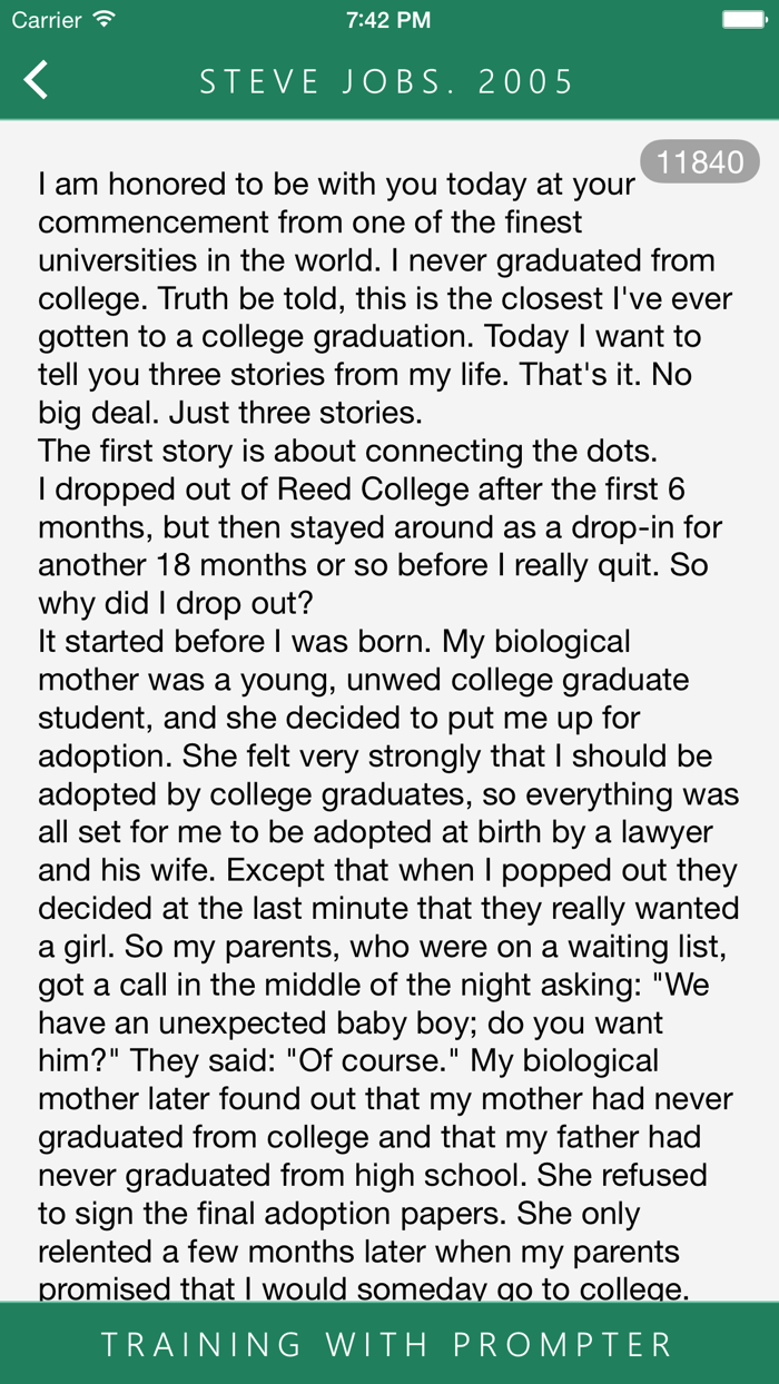 Speakers Coach. Ready for speech