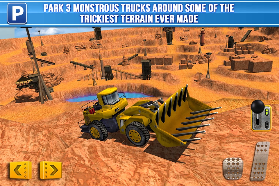 Mining Trucker Parking Simulator a Real Digger Construction Truck Car Park Racing Games screenshot 3