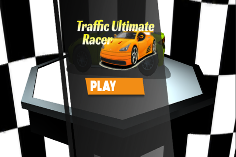 Traffic Cartoon Ultimate Racer : Drag Hill and Racing on the city 3d free game screenshot 3