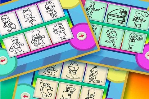 Colouring & Stickers Book ABC screenshot 3