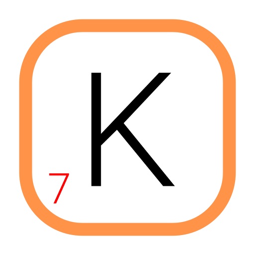 Kwords: A game about joining letters iOS App