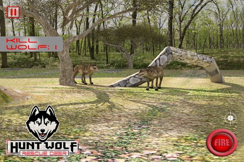 Wolf Attack Rescue Deer : Revenge of Wild Beast and Hunting Adventure screenshot 3