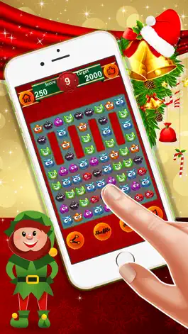 Game screenshot Gummy Emoji Crush : - A match 3 puzzle game for Christmas holiday season! hack