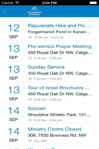 Mountain Springs Calvary Chapel screenshot 2