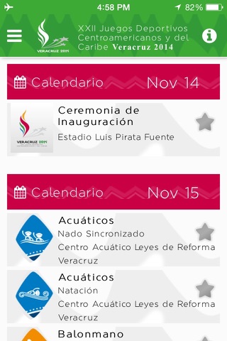 Veracruz 2014: Juegos Deportivos Centroamericanos y del Caribe screenshot 4