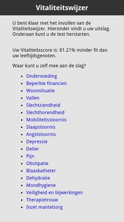 Vitaliteitswijzer