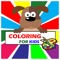 Easy coloring book for kids  is a free coloring game for kids