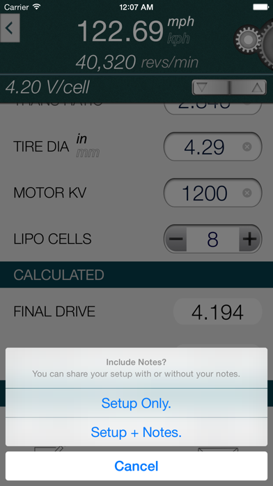 Gear Speed - Brushless RC Speed Calculator Gear Speed - Brushless RC Speed Calculator