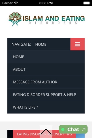 Islam and Eating Disorders screenshot 2