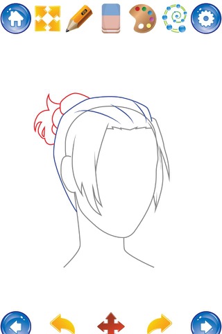 How to Draw Hair screenshot 4