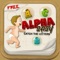 Alpha Baby Run is an interactive learning application for toddlers to learn words used in day-to-day conversations