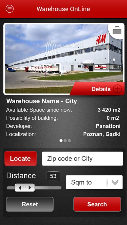 Warehouse OnLine JLL