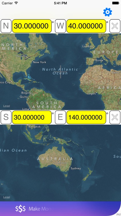 Antipode Map