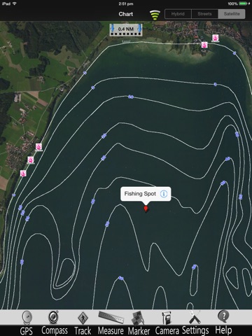 Chiemsee Nautical Charts Pro screenshot 3