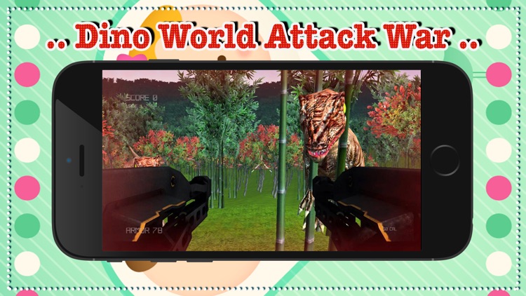 dinosaur world attack war