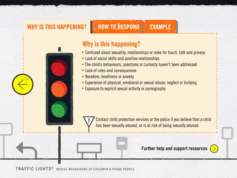 Traffic Lights - Sexual Behaviours of Children & Young People screenshot 4