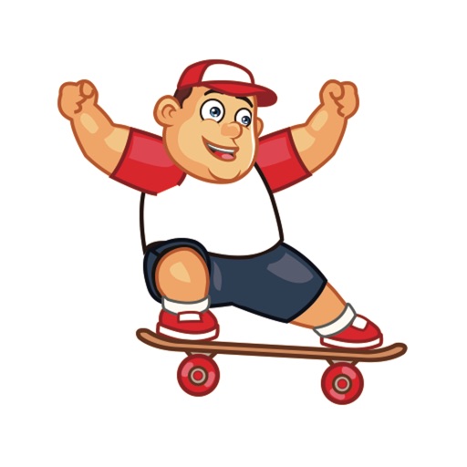 Skateboard Runner 2D