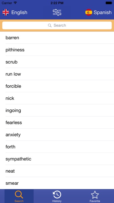 【图】Dictionary English-Spanish 2015 – Free & Offline(截图2)