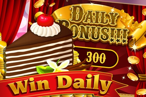 Delicious Flavorful Sweet Yummy Desserts Free Casino Vegas Slots Game screenshot 3