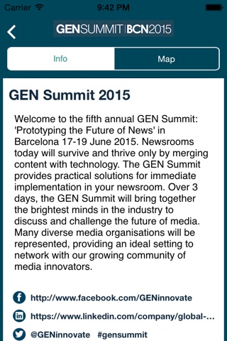 GEN Summit 2015 screenshot 2