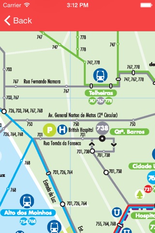 Lisbon Public Transport Pro screenshot 3