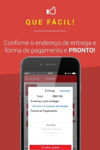 99Pizzas Delivery de Pizzarias e Entrega de Pizza screenshot 4