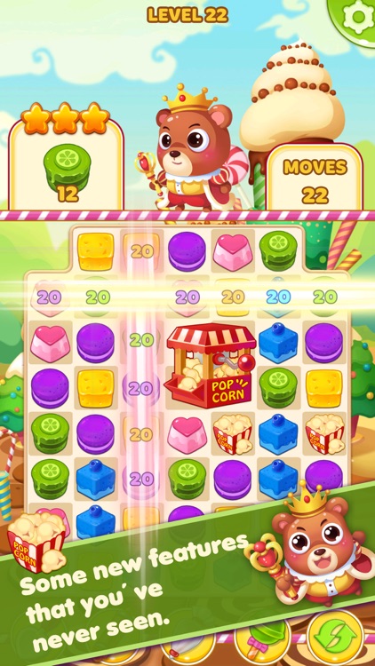 Cake Kingdom Story: Match 3 Puzzle