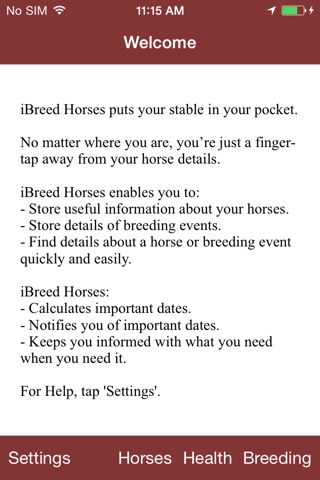 iBreed Horses screenshot 2