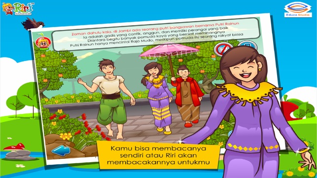 Kisah Putri Rainun dan Rajo Mudo - Cerita Anak Interaktif(圖2)-速報App