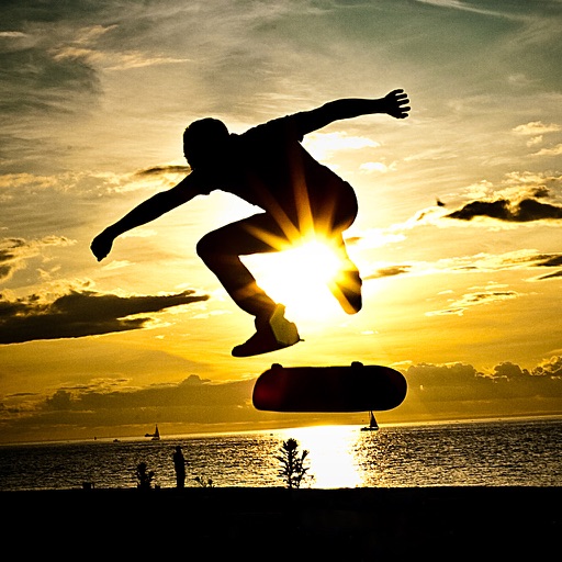 Skateboard Wallpapers & Backgrounds Pro - Home Screen Maker with True Themes of Skate & Skater icon