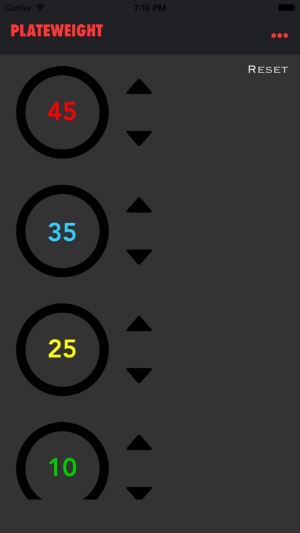PlateWeight - Calculator