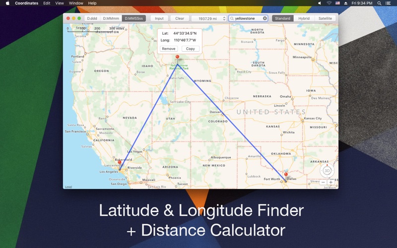latitude longitude coordinate finder