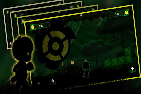 Alien Walk on Green Wonderland : The Dark Forest World Pro screenshot 3
