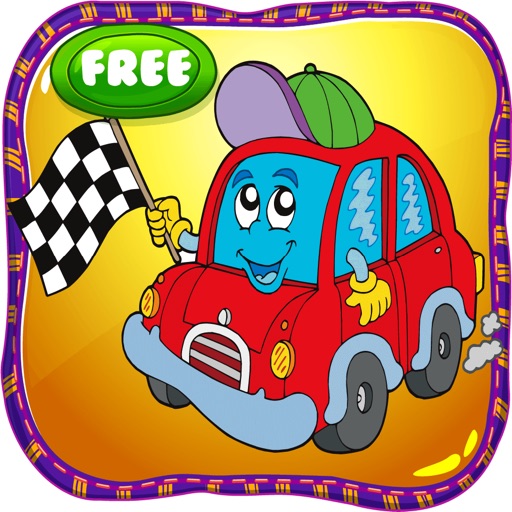 Cartoon World Driving Game