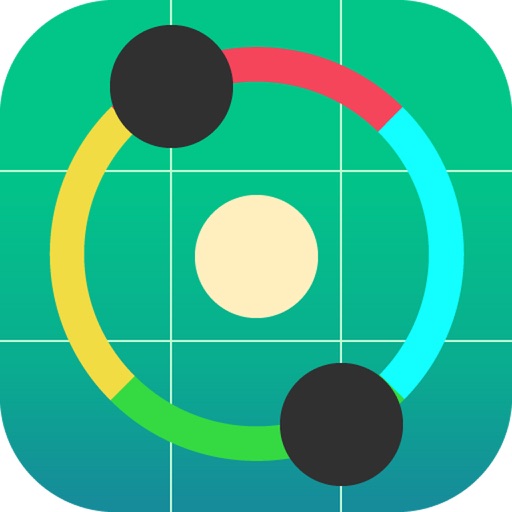 Color Wheel Move - free the tap crazy line mobile game iOS App